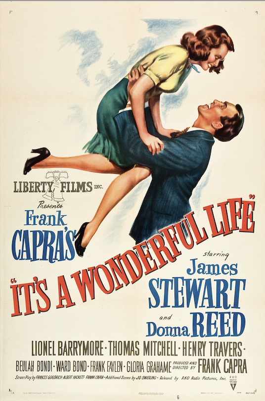Movie poster for "It's a Wonderful Life"